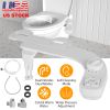 Bidet Attachment Non-Electric Fresh Cold Warm Water Bidet Sprayer Toilet Seat Attachment with Self Cleaning Dual Nozzles Temperature Water Flow Contro
