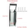16oz Can Crusher Heavy-Duty Metal Can Smasher w/ Bottle Opener Wall-Mounted Soda Beer Tin Recycling Tool