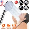 Handheld Shower Head Powerful 4.25in High Pressure Rain Showerhead with 4 Spray Settings Easy Installation