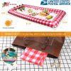 Inflatable Ice Serving Bar Pool Table Serving Bar Salad Ice Buffet Beverages Drinks Cooler Tray w/ Inflate Deflate Plug Pump for Indoor Outdoor Partie