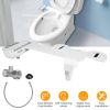 Bidet Attachment for Toilet Non-Electric Fresh Water Bidet Sprayer Toilet Seat Attachment with Dual Nozzles Water Flow Control Self-Cleaning Mode