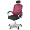 Ergonomic Mesh Office Chair High Back Desk Chair 360° Swivel Home Task Chair with Adjustable Lumbar Support Rocking Function Armrest Headrest