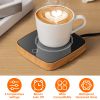 Desktop Electric Cup Warmer 8Hours Auto Shut Off 3 Temperature Levels Smart Coffee Warmer For Tea Milk Hot Chocolate Beverage