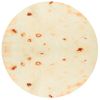 Burrito Tortilla Throw Blanket Pancake Wrap Blanket Soft Round Swaddle for Adults Kids Baby Pets