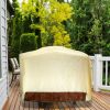 210D Waterproof Outdoor BBQ Grill Cover Windproof Dustproof Patio Gas Grill Oven Protector Oxford Cloth Garden
