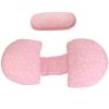 Pregnancy Pillows Adjustable Support Maternity Pillow Soft Side Sleeper Pregnancy Pillows Wedge Pillow with Detachable Pillow Cover