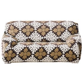 Sofa Cover Printed Stretch Sofa Furniture Cover Soft Sofa Slipcover Polyester Furniture Protector Cover (Option: Baroque_2S)