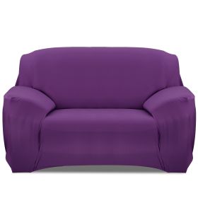 Sofa Cover Printed Stretch Sofa Furniture Cover Soft Sofa Slipcover Polyester Furniture Protector Cover (Option: PPL_2S)