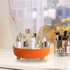 Rotating Makeup Organizer 360° Spinning Perfume Cosmetic Storage Tray 22LBS Load Countertop Seasoning Container for Lotion Lipstick