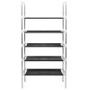 5 Tiers Shoes Rack Shelves 15 Pairs Shoes Storage Organizer Stand Tower Stackable Shoe Holder
