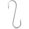 5 Pcs Flat S Stainless Steel Hooks Heavy Duty Hook Hangers for Kitchen Bathroom Closet Store