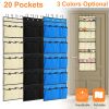 Over the Door Shoes Rack 20-Pocket Organizer 5-Layer Hanging Storage Shelf for Kids Shoes Closet Cabinet Slippers Small Toys