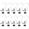 30 Pack Hanging Clips for Closet Multifunctional Clothes Pins Heavy Duty Space-saving Laundry Hooks for Boots Jeans Hats Towels Socks Pants Handbags T