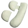 Pregnancy Pillows Adjustable Support Maternity Pillow Soft Side Sleeper Pregnancy Pillows Wedge Pillow with Detachable Pillow Cover