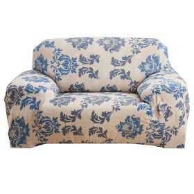 Sofa Cover Printed Stretch Sofa Furniture Cover Soft Sofa Slipcover Polyester Furniture Protector Cover (Option: Provence_2S)